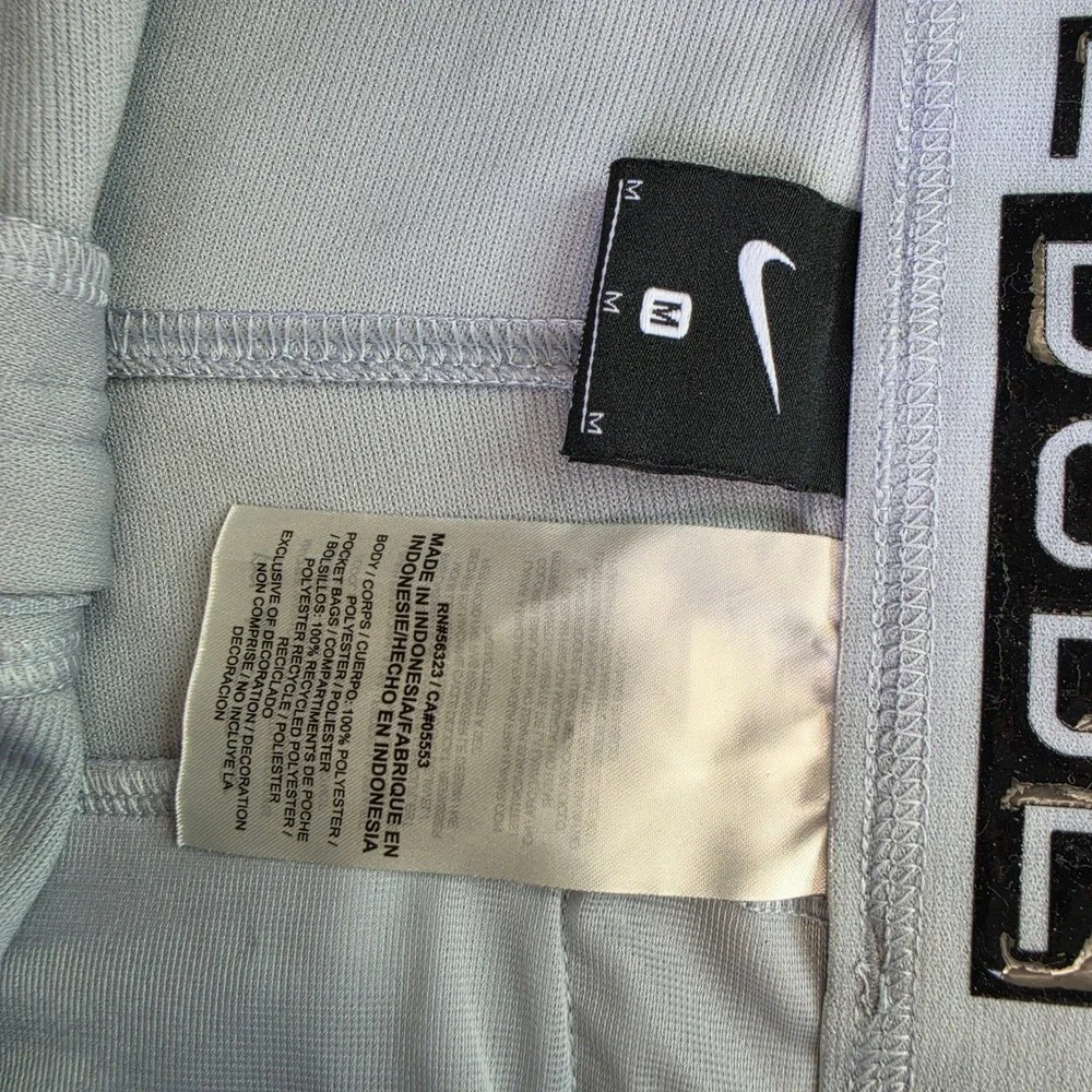 Nike Baseball Pants Mens Medium Gray Outdoor Casual Athletic Swoosh 747224-052
